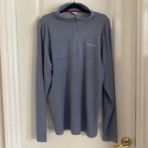 Columbia Half-Zip long Men’s large sleeve shirt